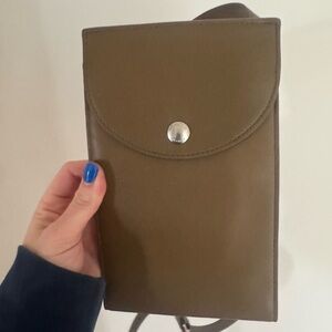 Shinola Detroit Olive Leather Accessory